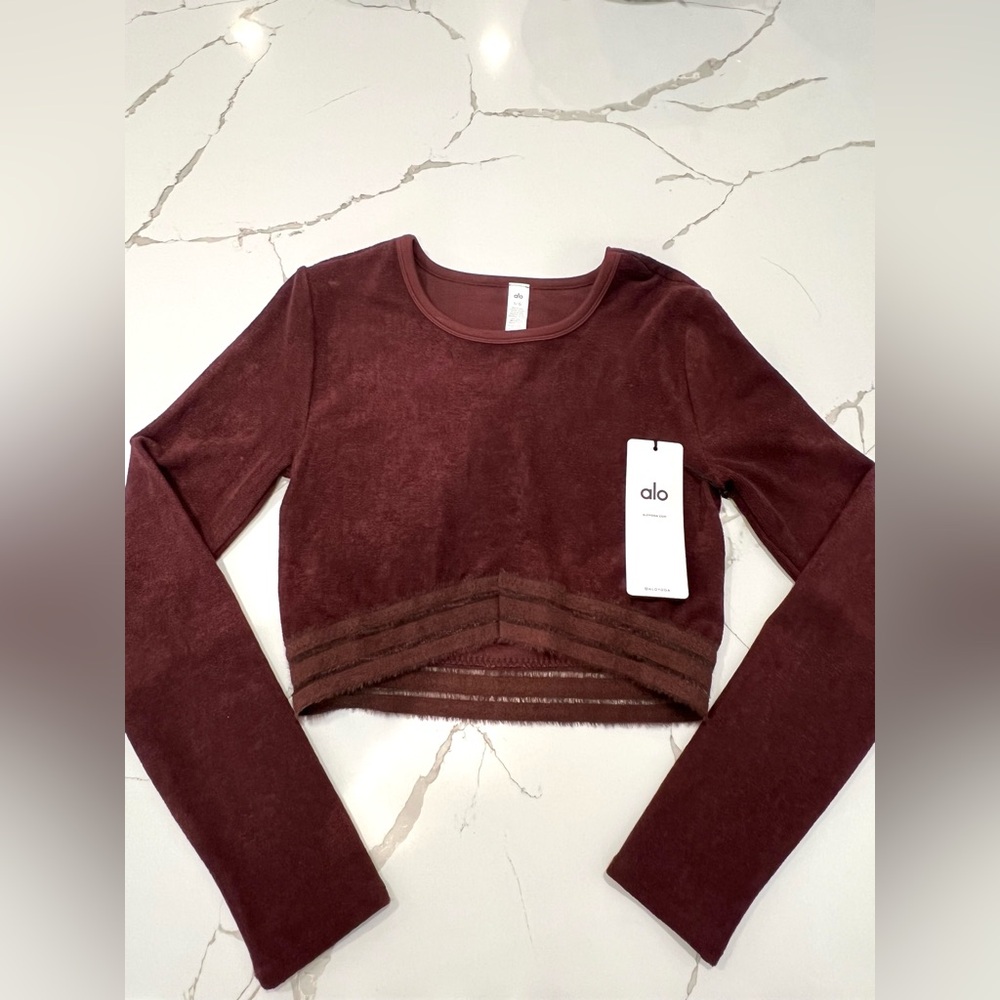 NWT ALO SEAMLESS LUXE TERRY COVER UP - Picture 2 of 5